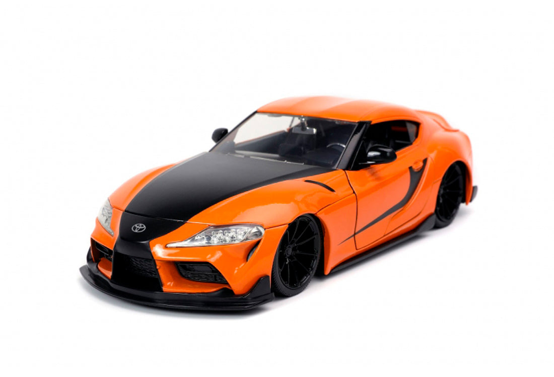 Toyota GR Supra From Fast And Furious in Orange/Black