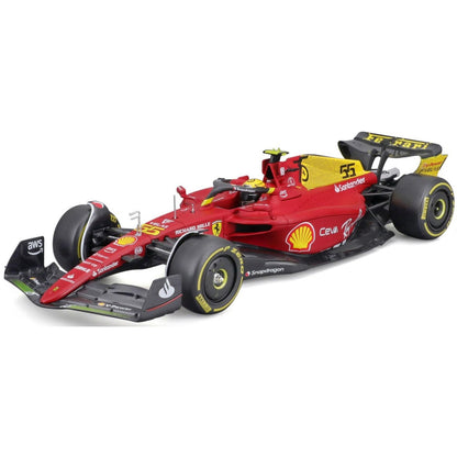 Ferrari F1-75 Carlos Sainz (75th Anniverary Livery Italian GP 2022) in Red/Yellow