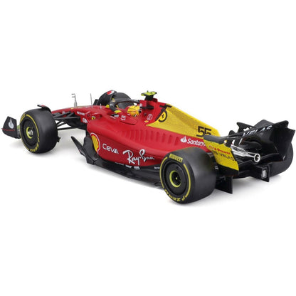 Ferrari F1-75 Carlos Sainz (75th Anniverary Livery Italian GP 2022) in Red/Yellow