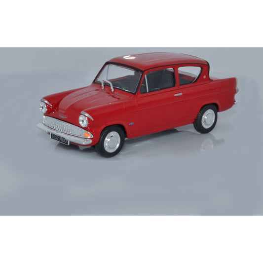 Ford Anglia 105E in Monaco Red