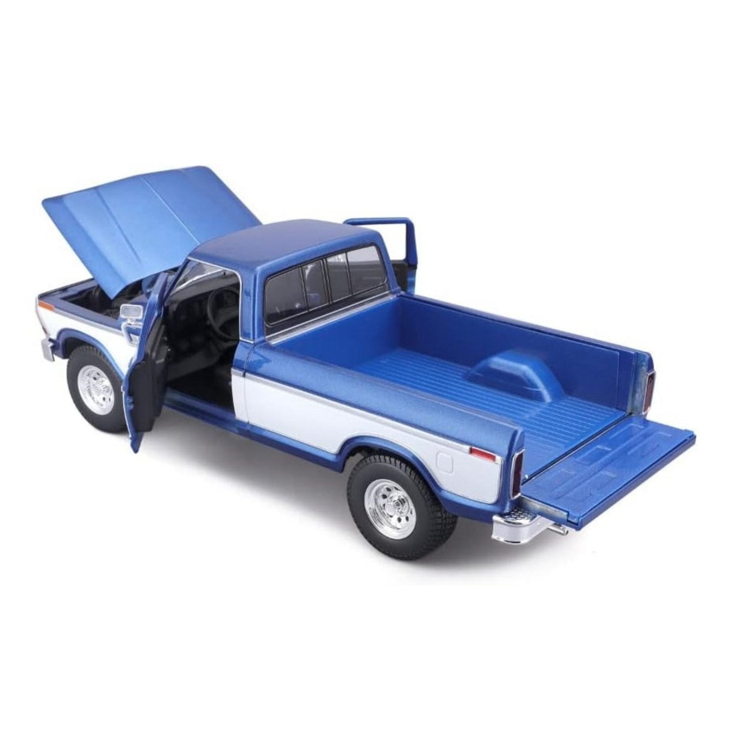 Ford F-150 Pick-up (1979) in Blue/White