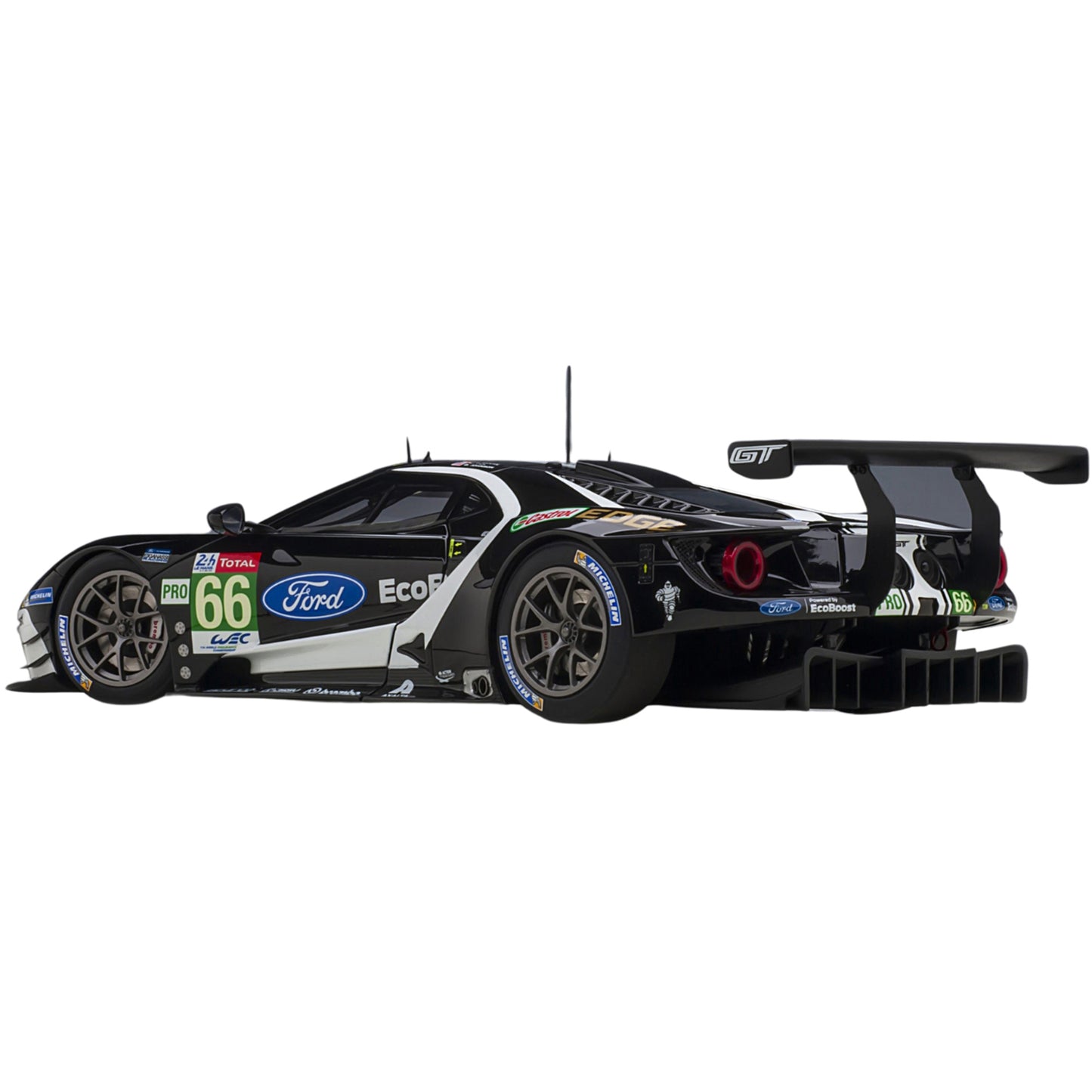 Ford GT Le Mans S.Muckle/O.Pla/B.Johnson (#66 2019) in Black/White