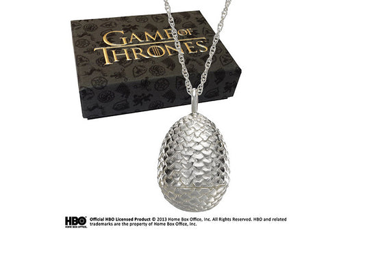 Dragon Egg Sterling Silver Pendant Prop Replica From Game Of Thrones