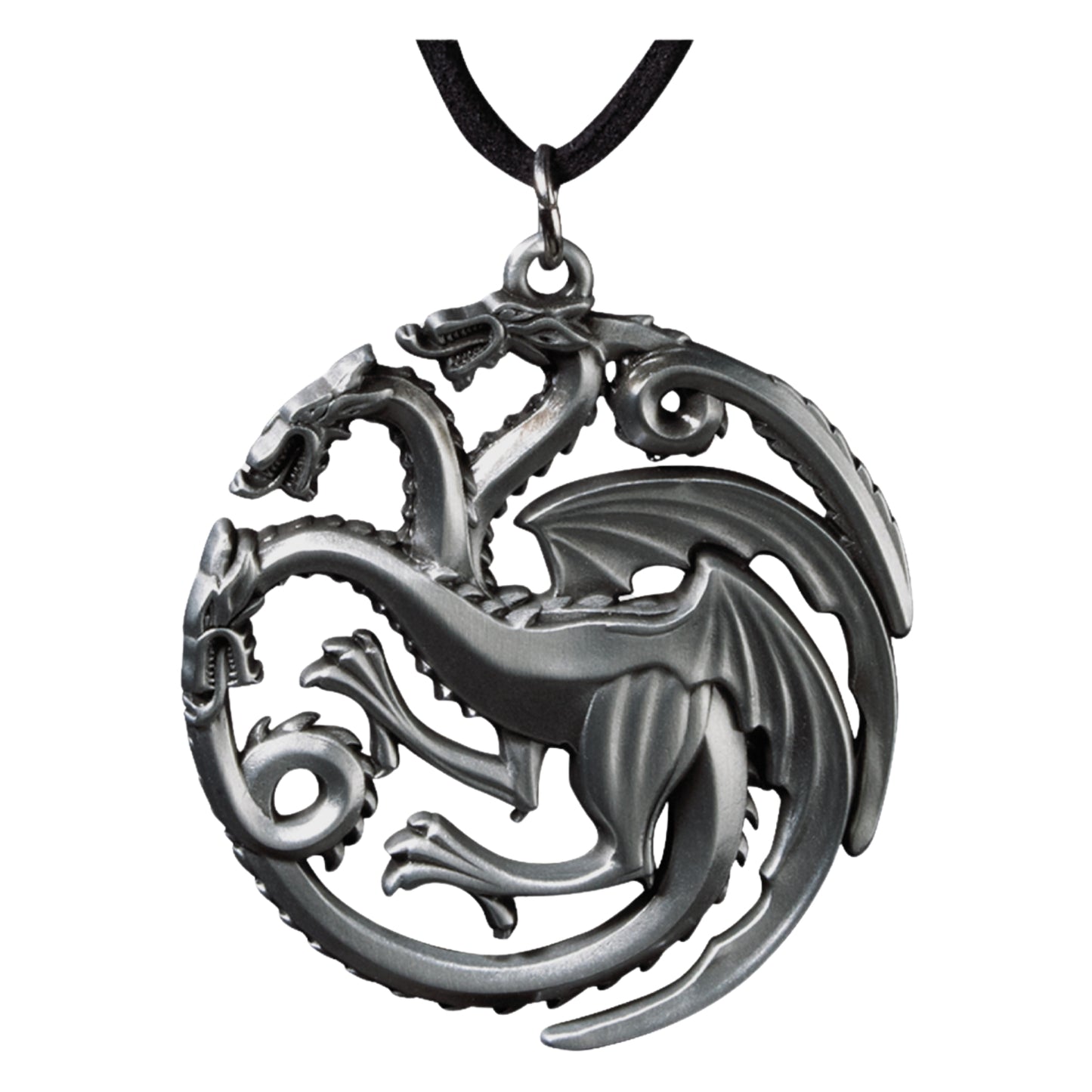 Targaryen Sigil Costume Pendant From Game Of Thrones in Silver