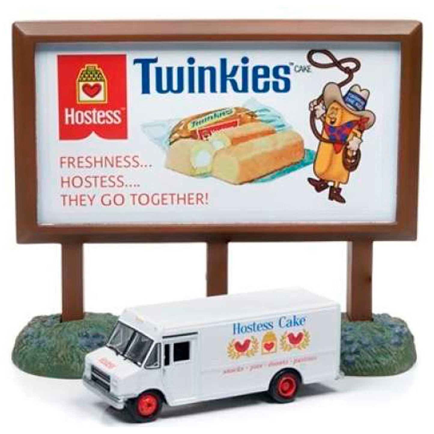 GMC Step Van (With Hostess Twinkies Country Billboard) in White