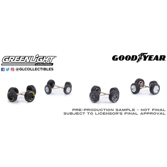 Goodyear Tyre Wheel & Tyre Pack Series 6 (4 Sets Of Wheels) in Black/Silver