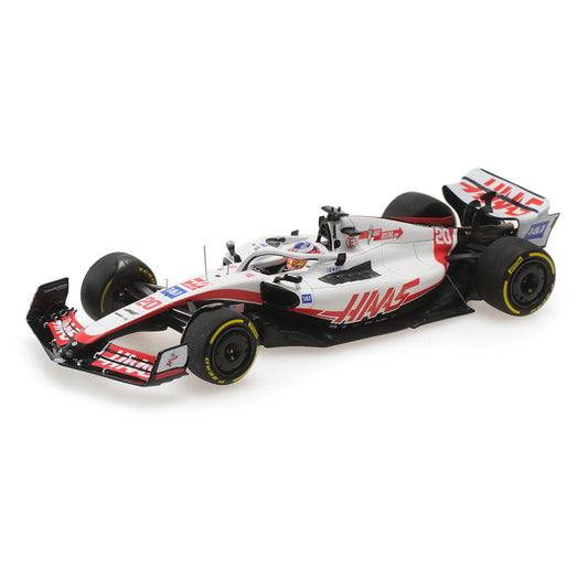 Haas F1 Team VF-22 Kevin Magnussen (No.20 British GP 2022) in White/Red