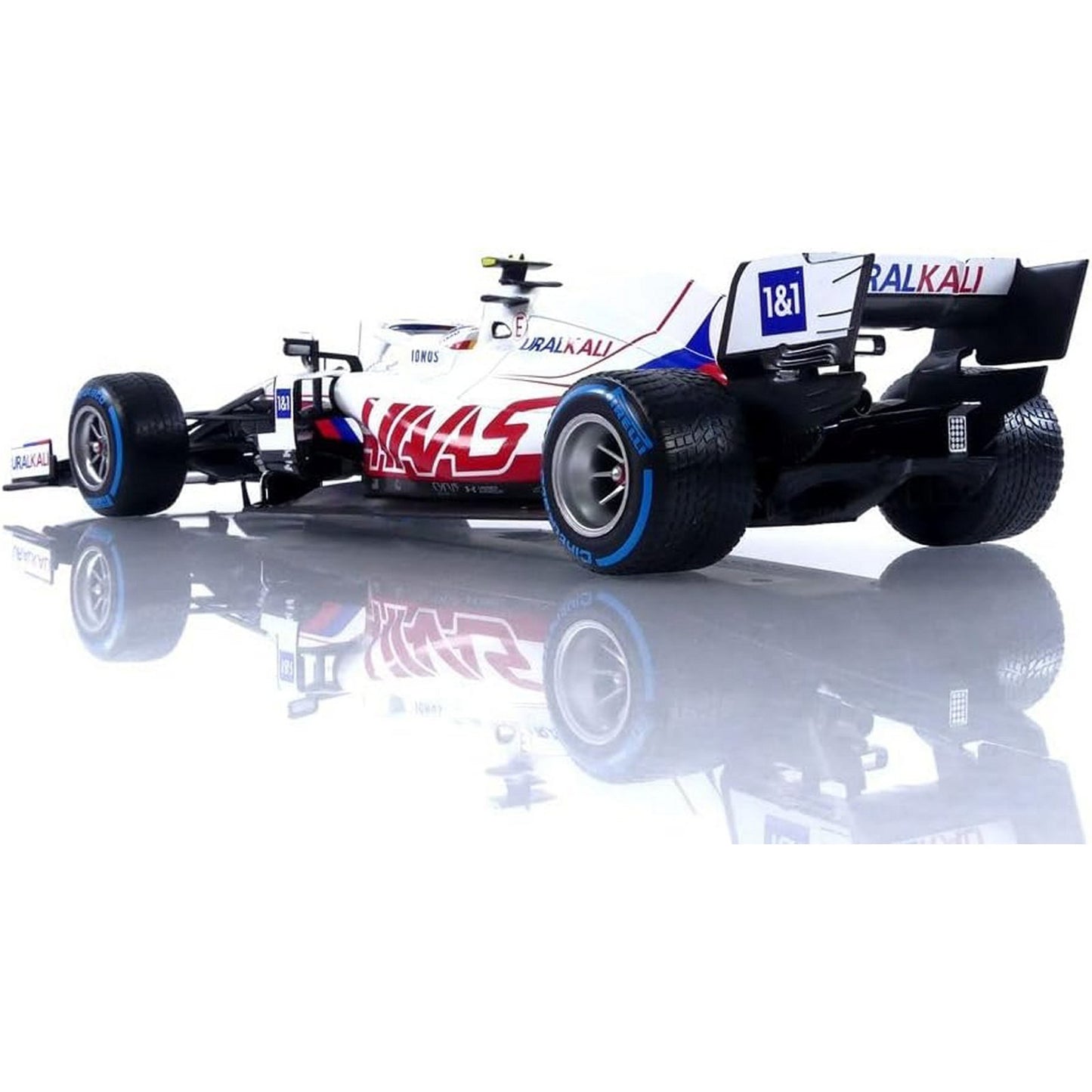 Haas VF-21 Mick Schumacher (No.47 Belgian GP 2021) in White