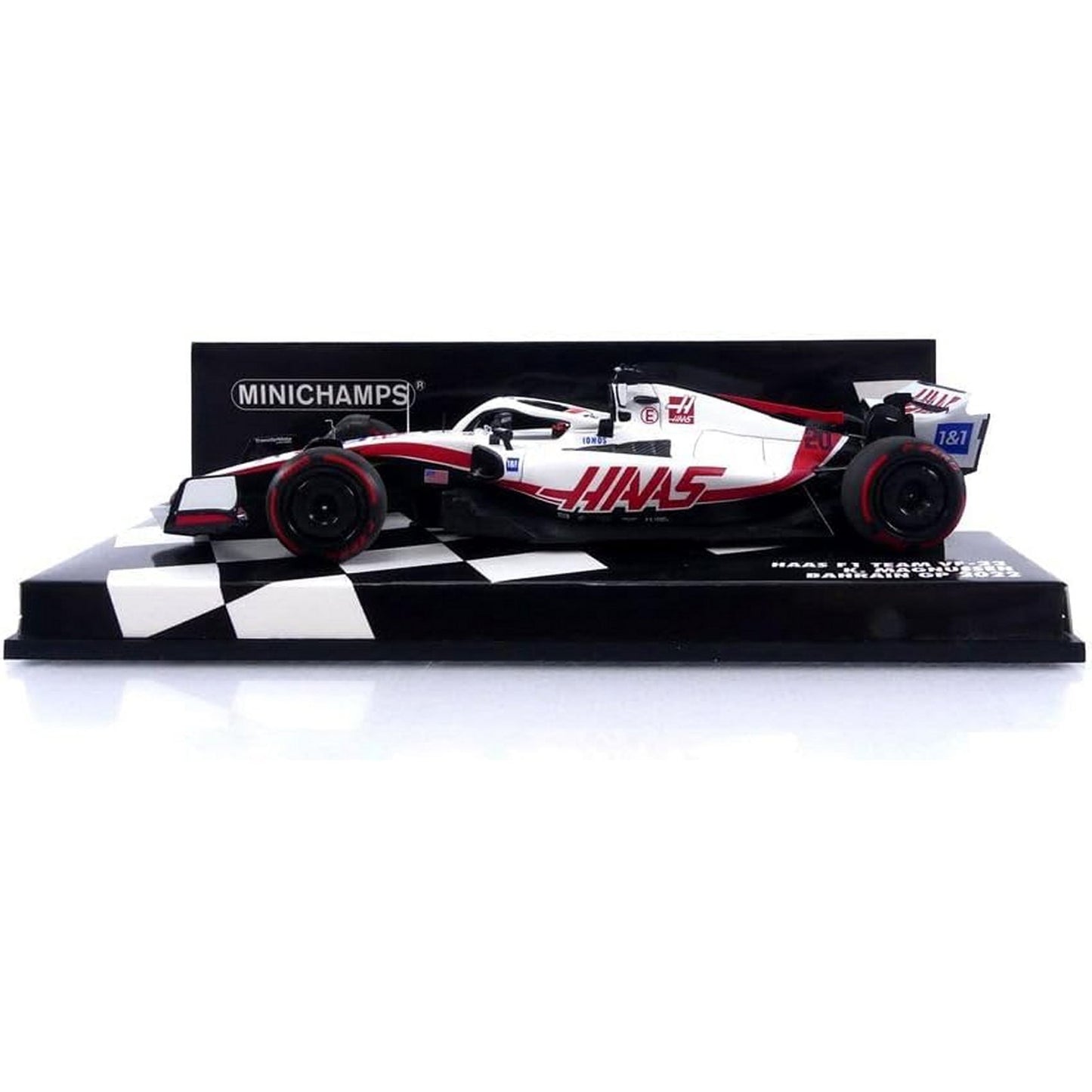 Haas VF-22 Kevin Magnussen (No.20 Bahrain GP 2022) in White/Red