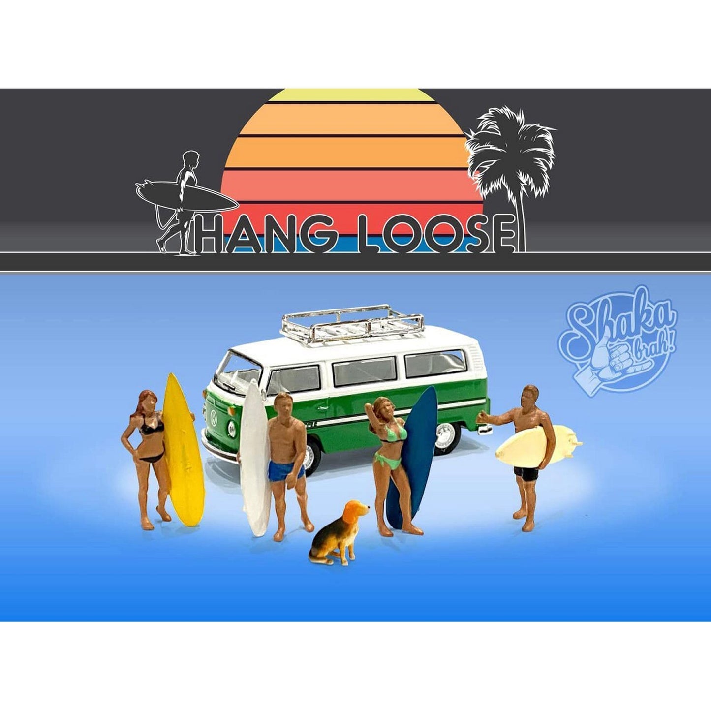 Hang Loose Figure Set (Beach/Surf)