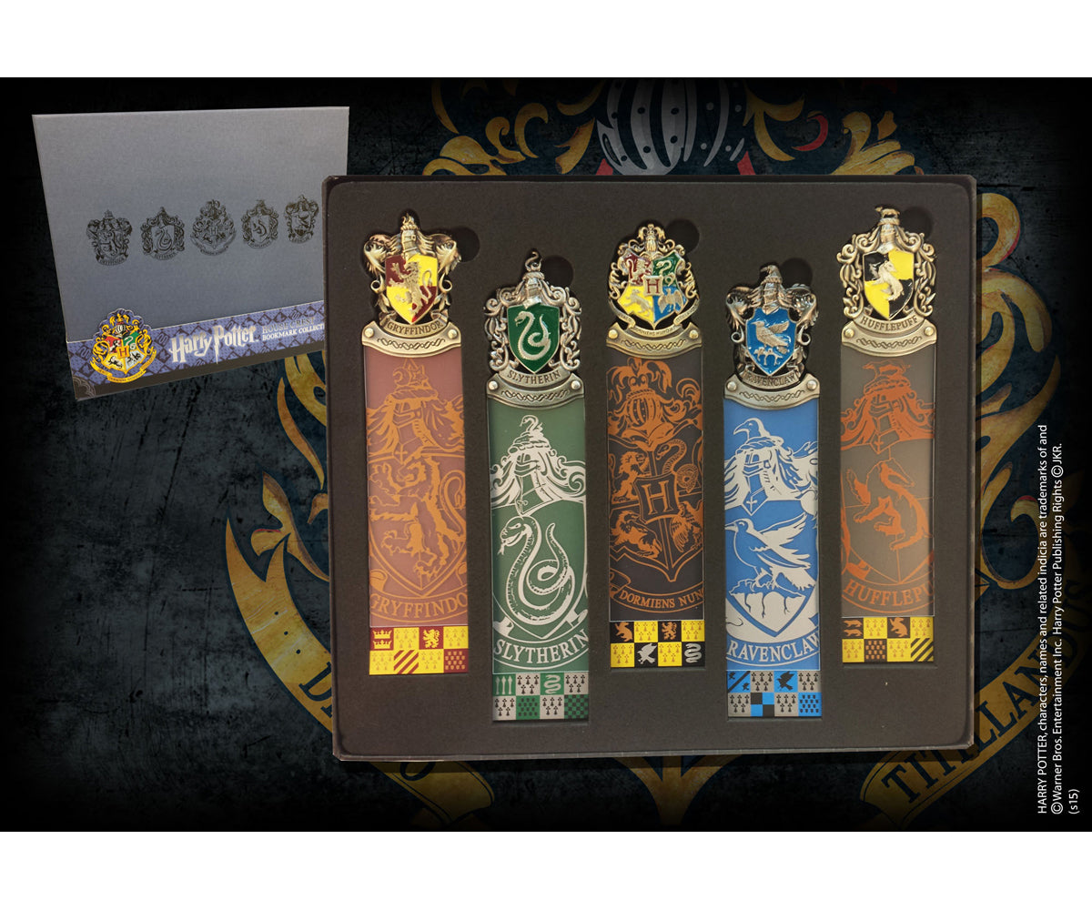 Crest Bookmarks Gift Set From Harry Potter