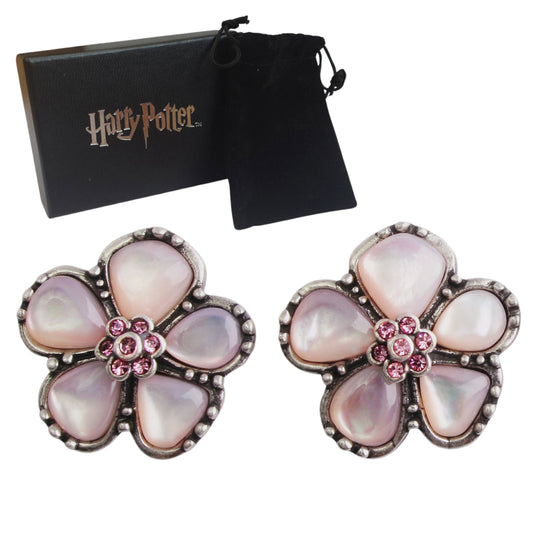 Hermione Yule Costume Earings From Harry Potter in Pink