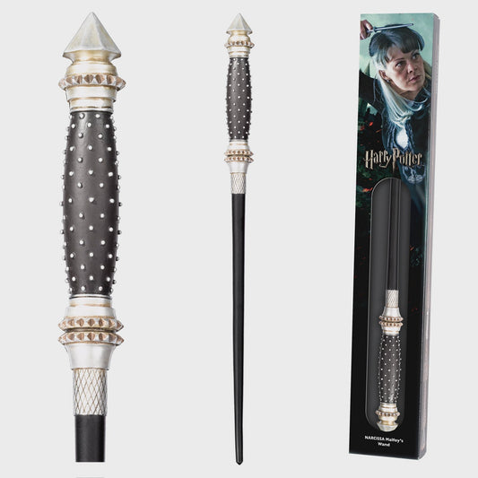 Narcissa Malfoy's Wand Prop Replica From Harry Potter in Black/Silver