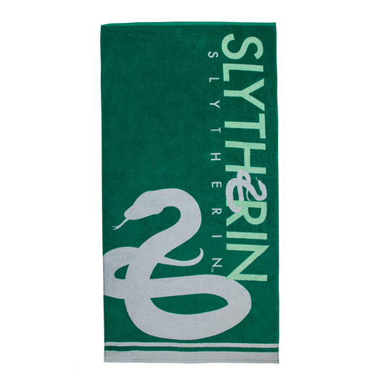 Slytherin Beach Towel From Harry Potter in Green