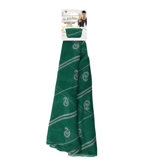 Slytherin Lightweight Scarf From Harry Potter in Green