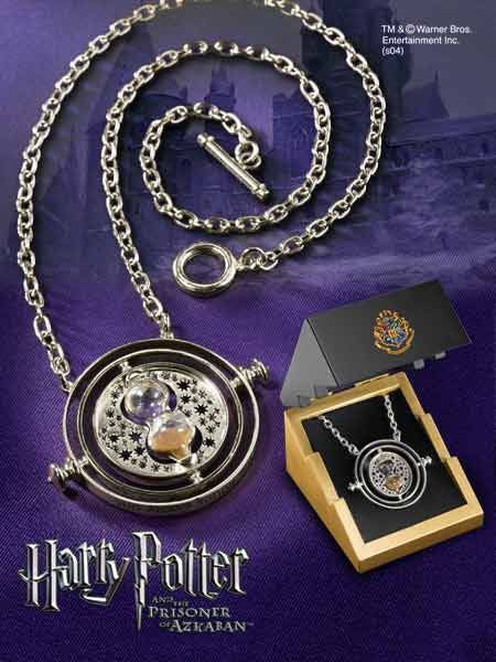 Time Turner in Sterling Silver Necklace From Harry Potter and The Prisoner of Azkaban