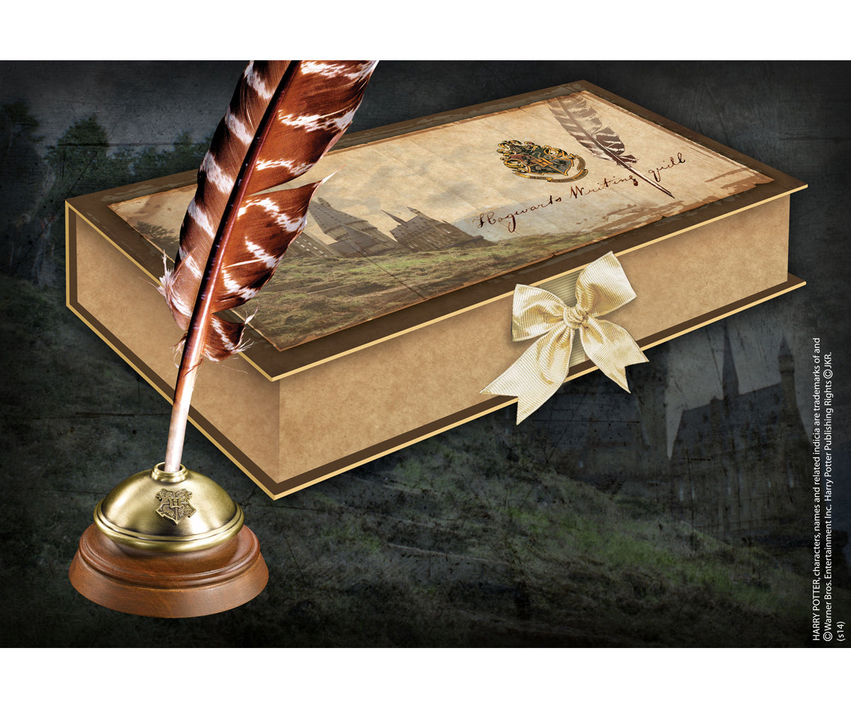 Writing Quill with ink pot and ink Accessory From Harry Potter