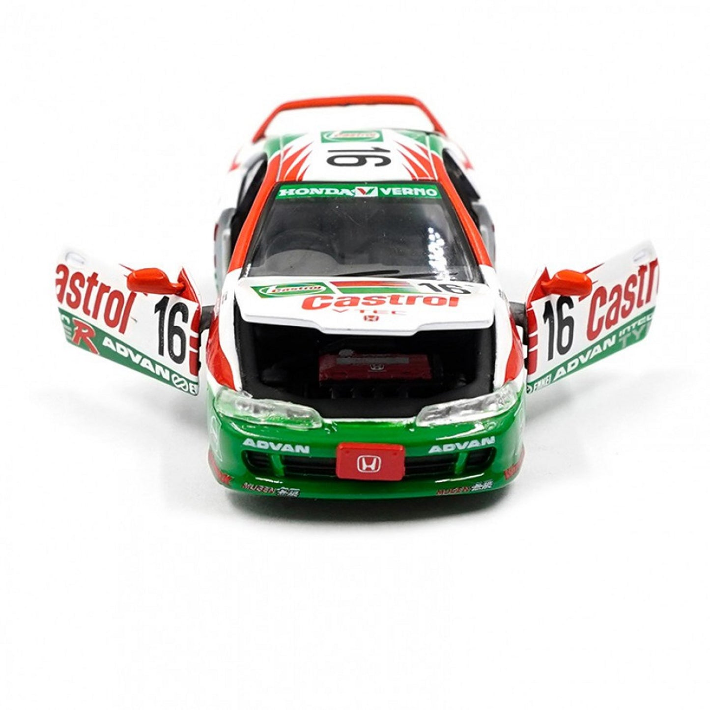 Honda Integra Type-R DC2 (No.16 Hondasuper N1 Endurance) in White/Green/Red