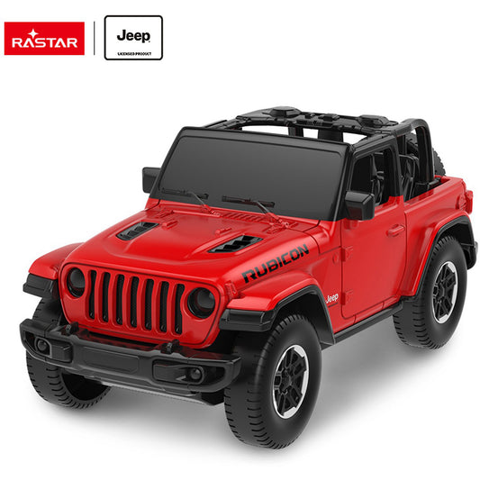 Jeep Wrangler Rubicon (Open) in Red