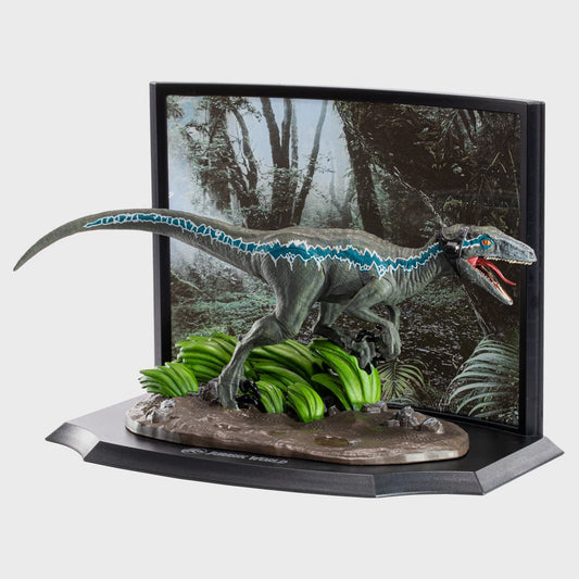 Blue The Velociraptor Raptor Recon Statue From Jurassic World