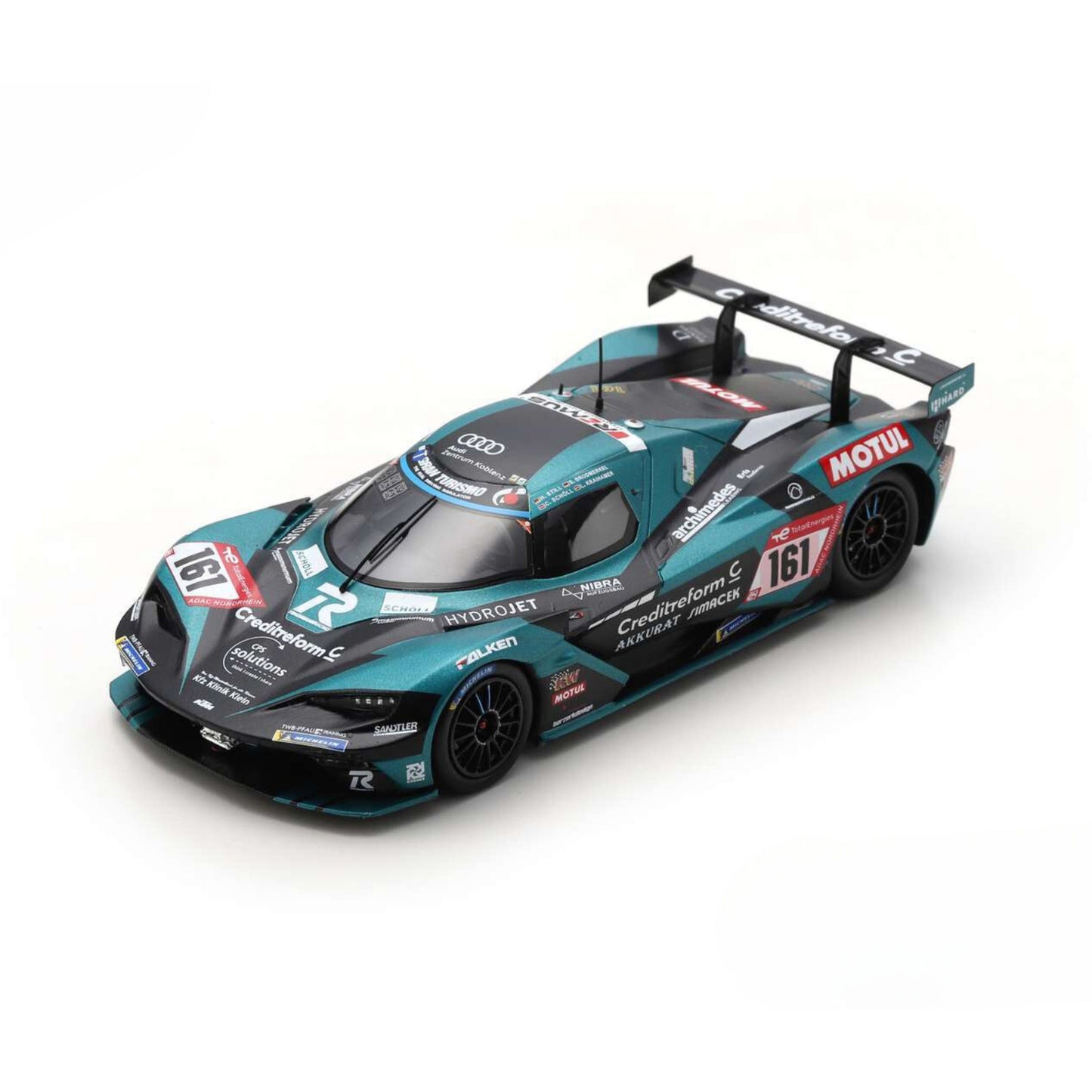 KTM XBOW GTX Teichmann Racing Brodmerkel/Kraihamer/Scholl/Still (Cup-X Class Winner 24H Nurburgring 2022) in Green/Black