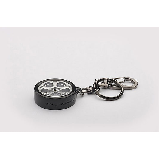 Lamborghini Gallardo Wheel Keychain in Silver