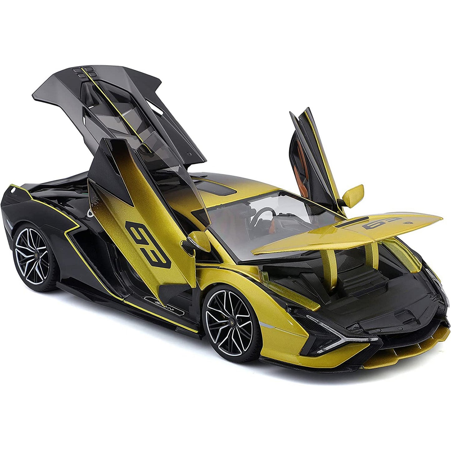 Lamborghini Sian FKP 37 in Yellow/Black