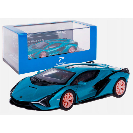 Lamborghini Sian FKP37 (Hypercae League Collection Series) in Blu Uranus