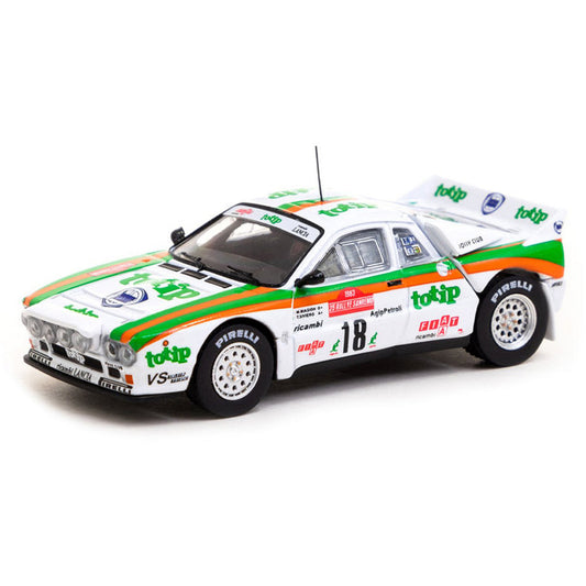 Lancia 037 Rally M.Biason/T.Siviero (No.18 Rallye Sanremo 1983) in White/Green