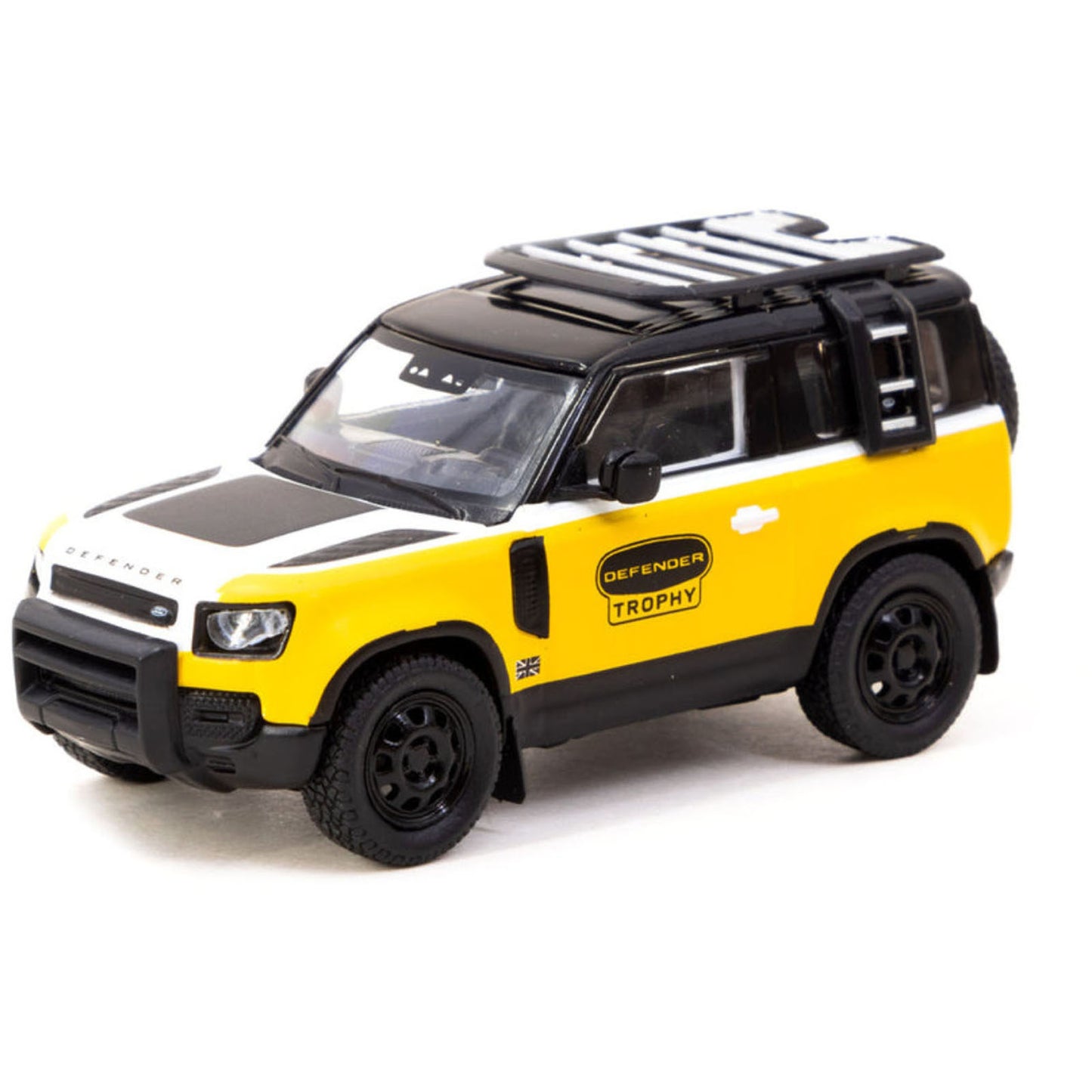 Land Rover Defender 90 (Trophy Edition) in Yellow/Black