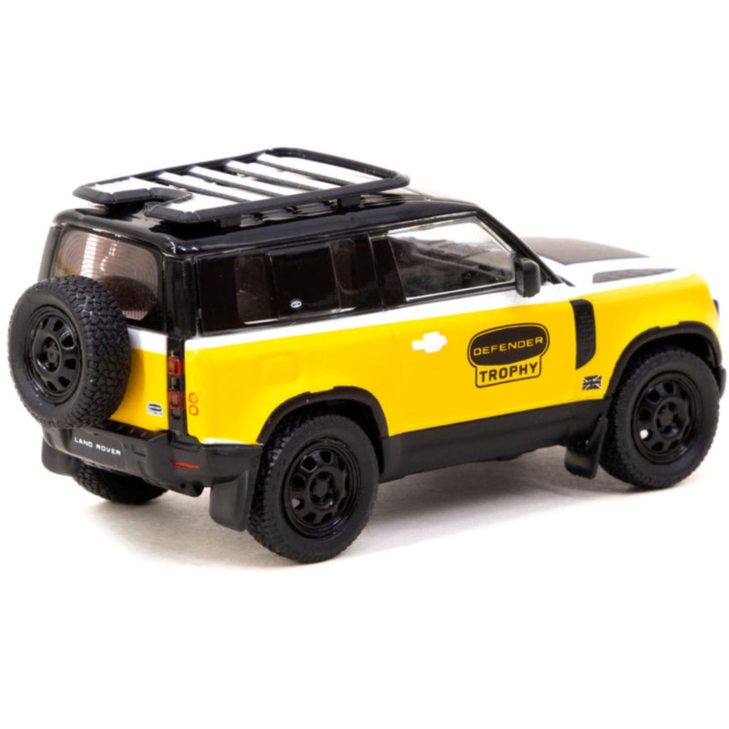 Land Rover Defender 90 (Trophy Edition) in Yellow/Black