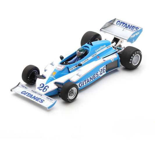 Ligier JS7 Jaques Laffite (No.26 Winner Sweden GP 1977) in Blue/White