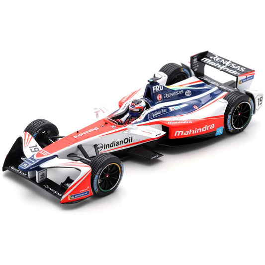 Mahindra Racing Formula E Season 4 Felix Rosenqvist (Hong Kong ePrix Winner Race 2 2017-18) in Red and White