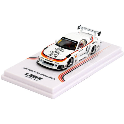 Mazda RX-7 LBWK Super Silhouette (FD3S) in White/Orange/Black