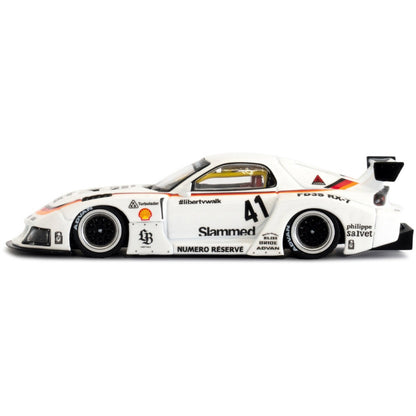 Mazda RX-7 LBWK Super Silhouette (FD3S) in White/Orange/Black