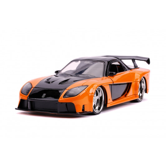 Mazda RX7 From Fast And Furious Tokyo Drift in Orange and Black