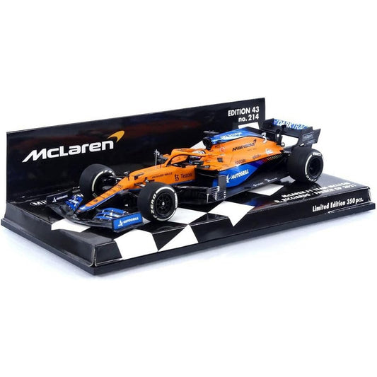 McLaren MCL35M Daniel Ricciardo (No.3 French GP 2021) in Orange/Blue