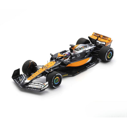 McLaren MCL60 Oscar Piastri (No.81 4th British GP 2023) in Orange/Black/Silver