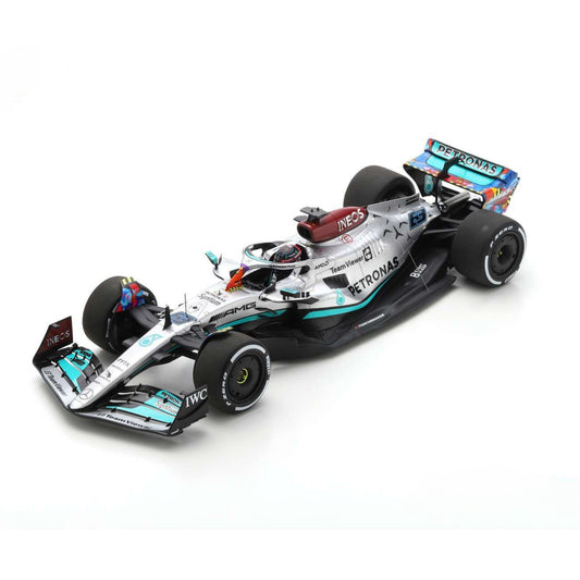 Mercedes AMG W13 George Russell (Miami GP 2022) in Silver