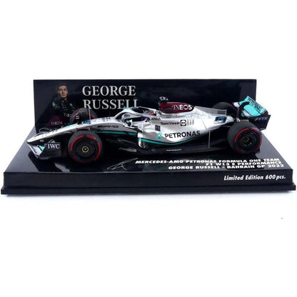 Mercedes Benz AMG Petronas George Russell (No.63 Bahrain GP 2022) in Silver