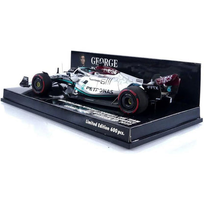 Mercedes Benz AMG Petronas George Russell (No.63 Bahrain GP 2022) in Silver