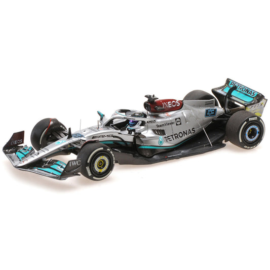 Mercedes Benz AMG Petronas W13 George Russell (No.63 British GP 2022) in Silver