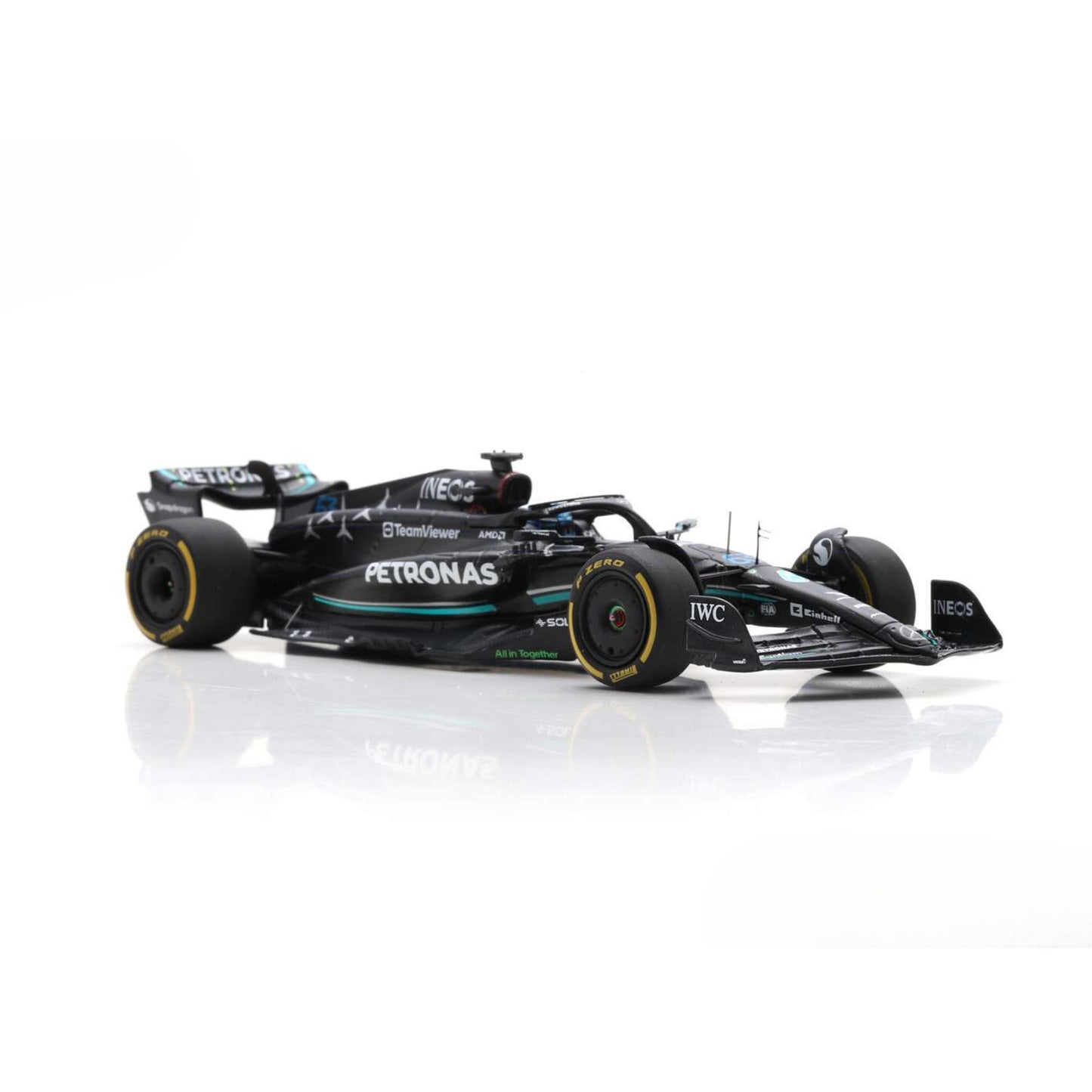 Mercedes Benz AMG Petronas W14 George Russell (No.63 5th British GP 2023) in Black