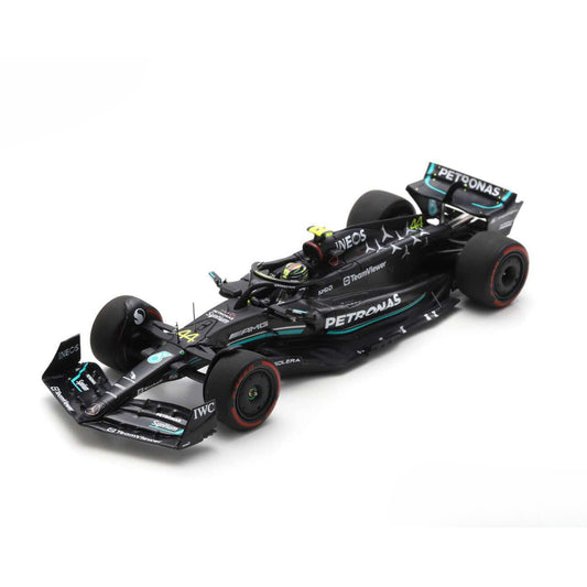 Mercedes Benz AMG Petronas W14 E Performance Lewis Hamilton (No.44 2nd Spanish GP 2023) in Black