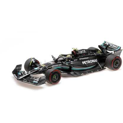 Mercedes Benz AMG W14 E Performance Lewis Hamilton (No.44 Second Australia GP 2023) in Black