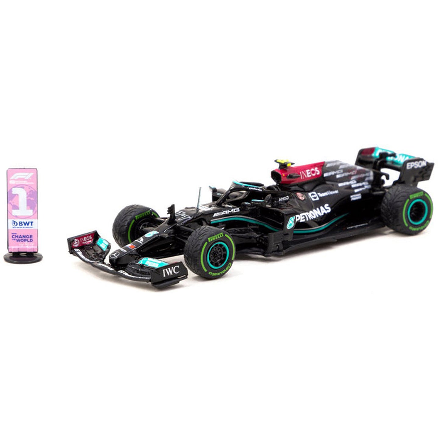 Mercedes Benz F1 W12 E Performance Valtteri Bottas (No.77 Winner Turkish GP 2021) in Black