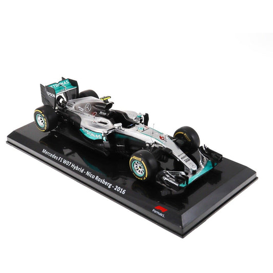 Mercedes W07 Hybrid Nico Rosberg (2016) in Silver