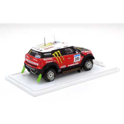 Mini ALL4 Racing (Monster X-Raid Team - Dakar Rally 2011) in Red