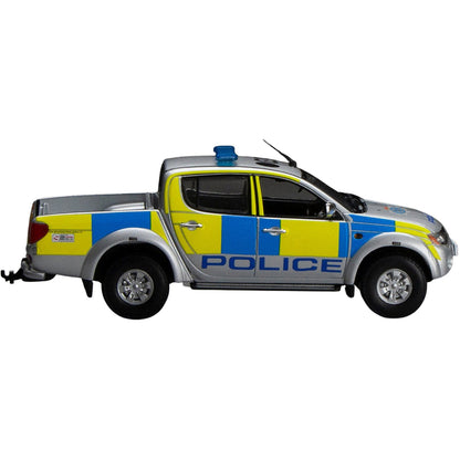 Mitsubishi L200 (Gloucestershire Police Department) in Silver/Blue/Yellow