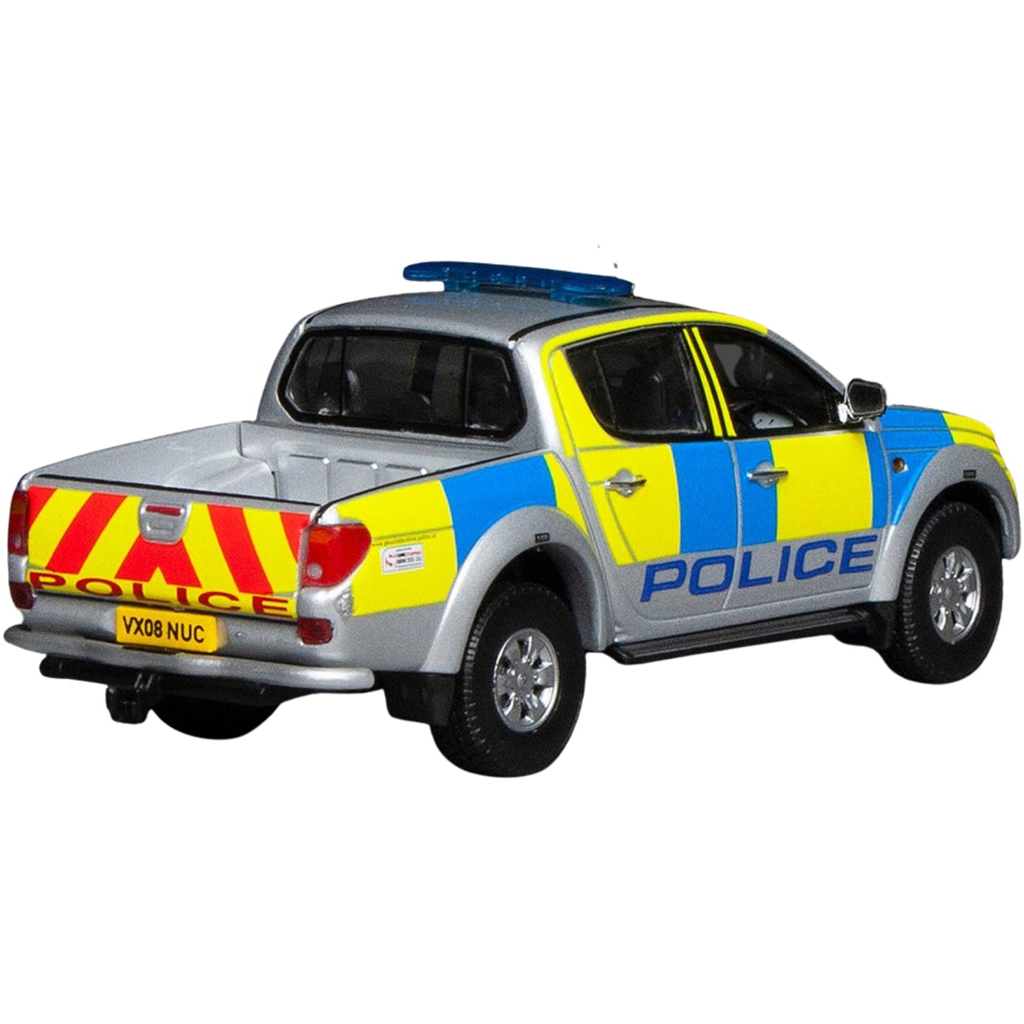 Mitsubishi L200 (Gloucestershire Police Department) in Silver/Blue/Yellow